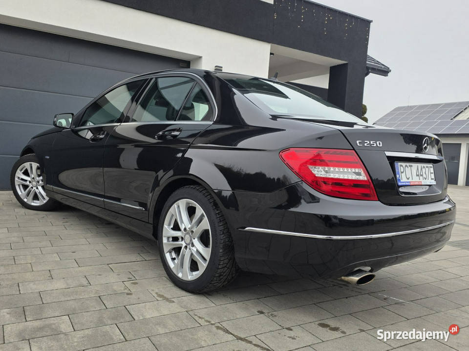 Mercedes C 250 AVANTGARDE niski przebieg 88195 z 1796cm3 Czarnków