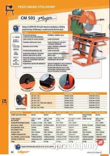 NORTON CLIPPER 501 3553 MAJOR PIŁA PILARKA Opalenica