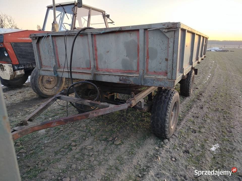 Sprzedam przyczepę wywrotke Autosan Sanok d 45 Wieczyn