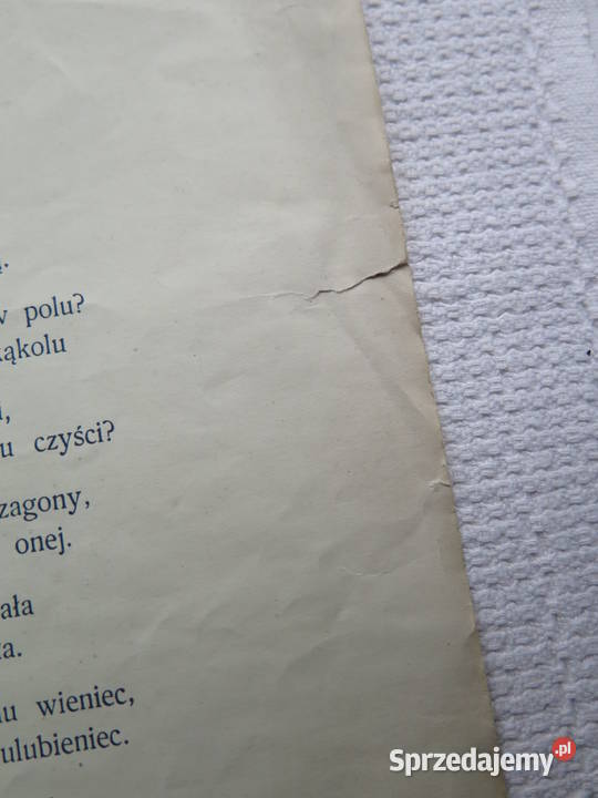Śpiewnik z nutami przyjechali trzej ułani z Warszawa