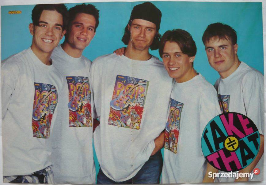 PLAKATY TAKE THAT WYPRZEDAŻ ŚWIAT Bydgoszcz