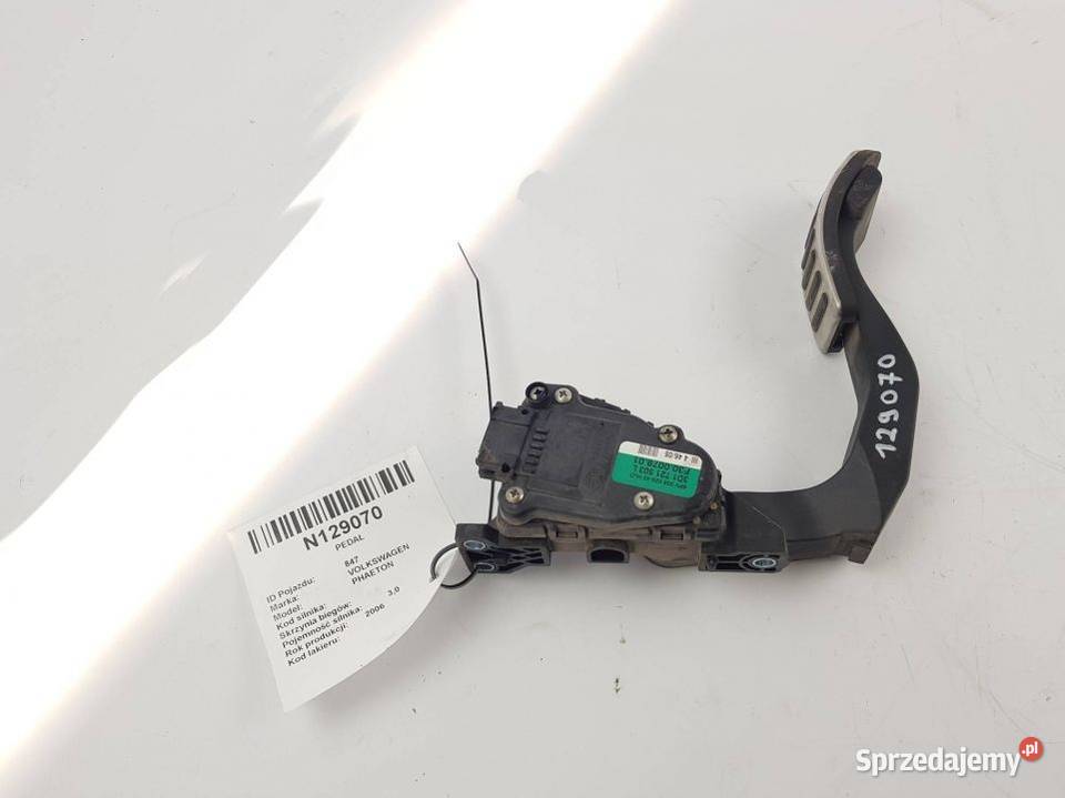 PEDAŁ 3D1721503L PHAETON Pozostałe Lipno