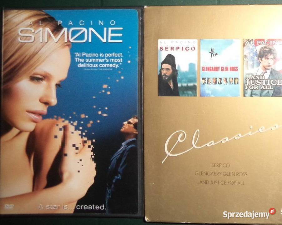 filmy Al Pacino DVD Simone Serpico Glengarry Filmy