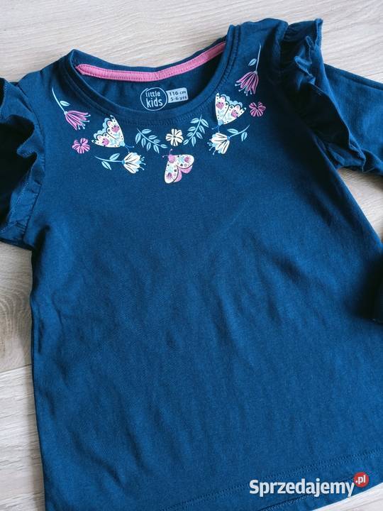 Bluzka koszulka dziewczęca na długi rękaw Płock