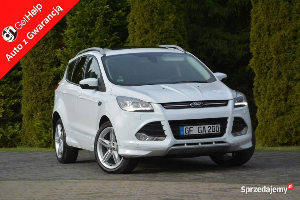 Ford Kuga Individual Radar ACC Skóry Panorama serwisowany w ASO Kuga Ostrów Mazowiecka sprzedam
