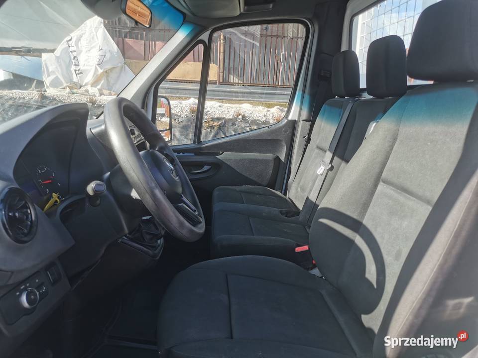 Mercedes Sprinter 514 kiper Wywrotka blizniak Książ Wielki