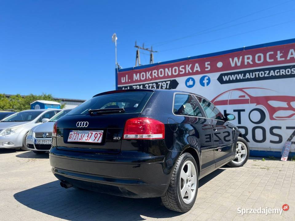 Audi A3 8P 20 Benzyna 150 Alufelgi Klima Zadbany Wrocław sprzedam