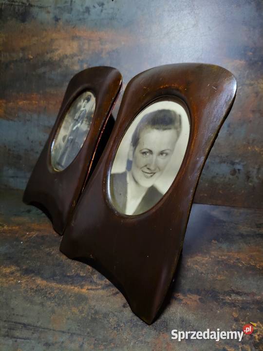 Ramki antyczne mahoń secesja 19101919 Kalisz