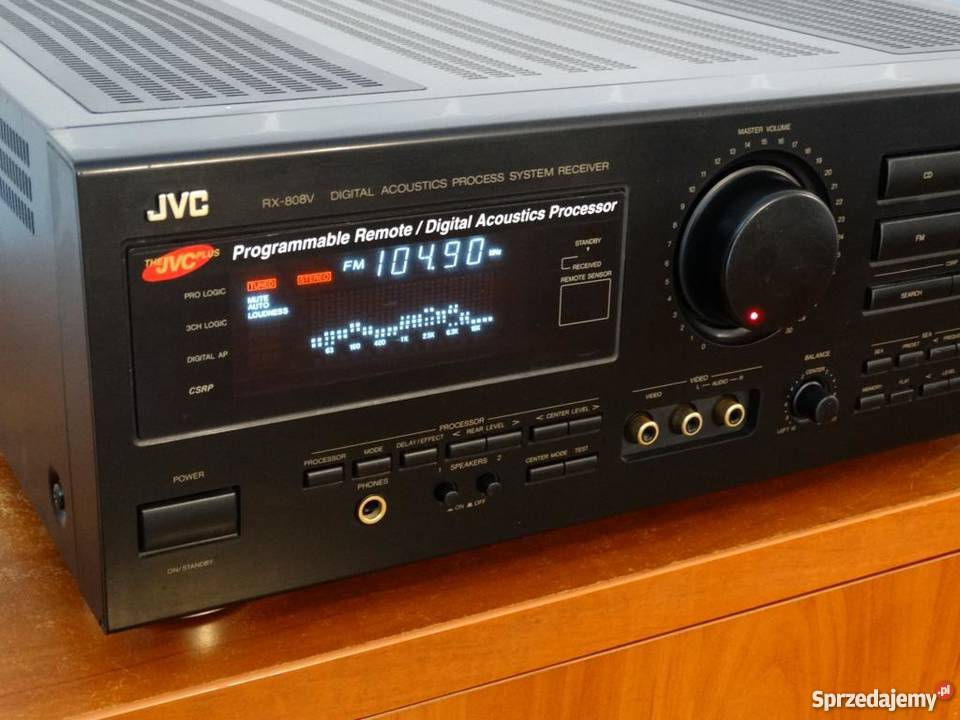 Amplituner JVC RX808V z korektorem mocny 330 wat Jasło