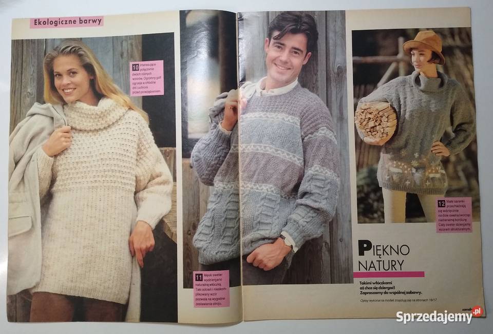 Modne Dzianiny Sandra 111993 miesięcznik pomorskie Gdańsk