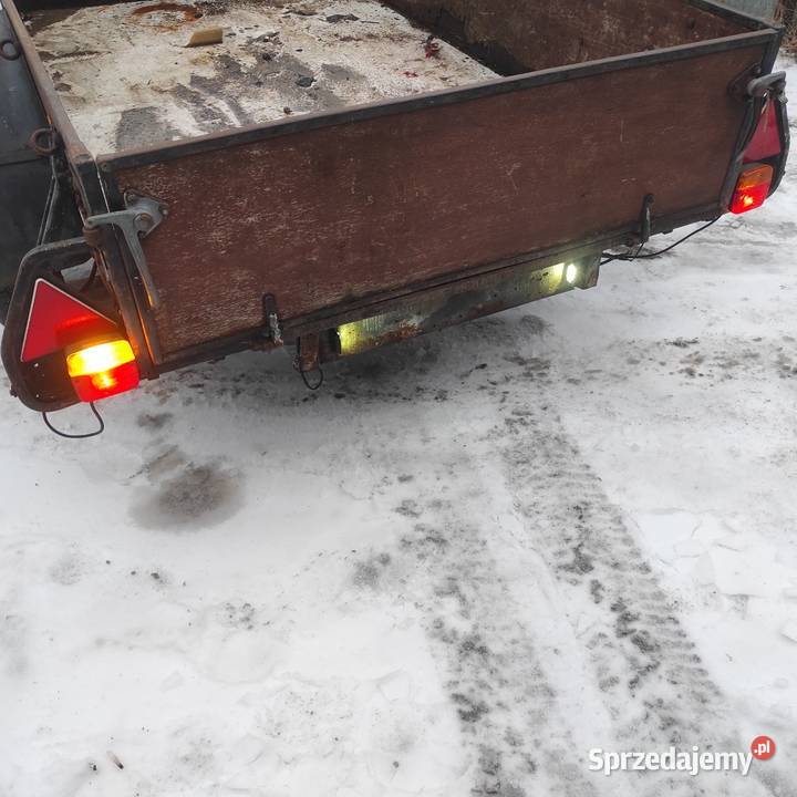 Przyczepa przyczepka samochodowa z hamulcem Do samochodów osobowych Bydgoszcz