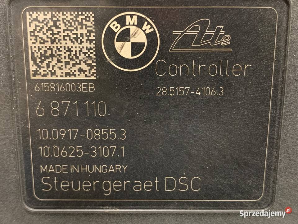 POMPA ABS BMW F30 6871110 20 245 1118 osobowe