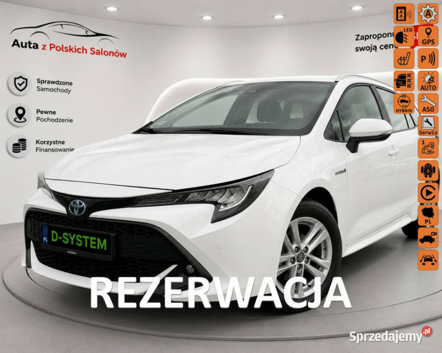 Toyota Corolla 21 Salon Polska 18 HYBRID 1wł z podlaskie Białystok sprzedam