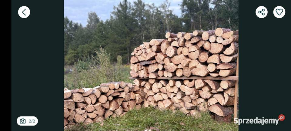 Sprzedam drewno sosna brzoza Lidzbark