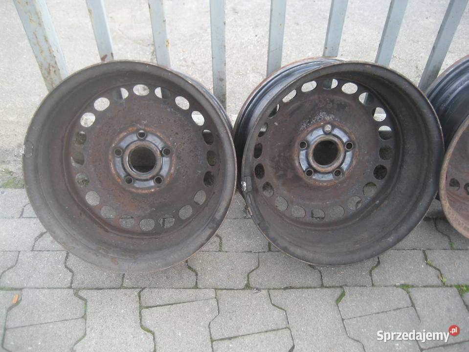 audi 100 c4 9094r felgi stalowe 4 6jx15 et45 Samochodowe