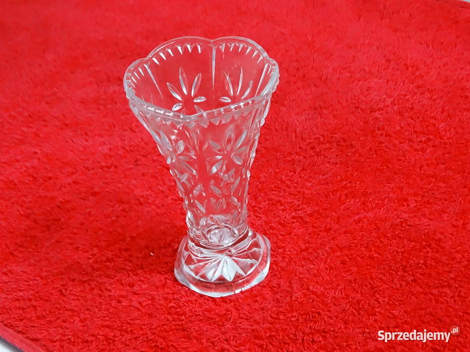 Niemiecki Wazon Vintage Sygnowany GERMANY Szkło Biłgoraj sprzedam