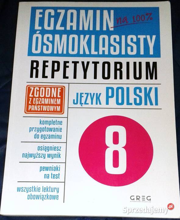 Język polski Egzamin ósmoklasisty Repetytorium miękka Chełm