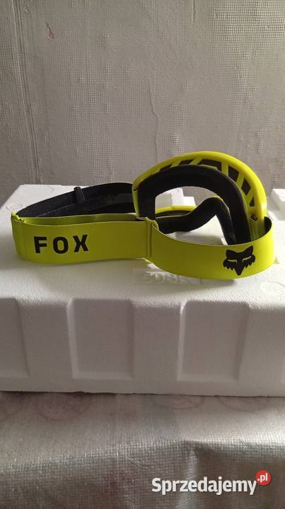 Gogle rowerowe Fox Main Fluorescent Żółte NOWE Świętochłowice