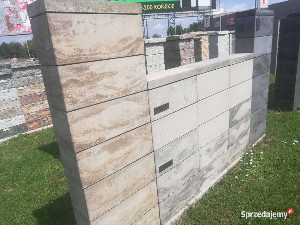 Konekt Bloczek ogrodzeniowy możliwość montażu