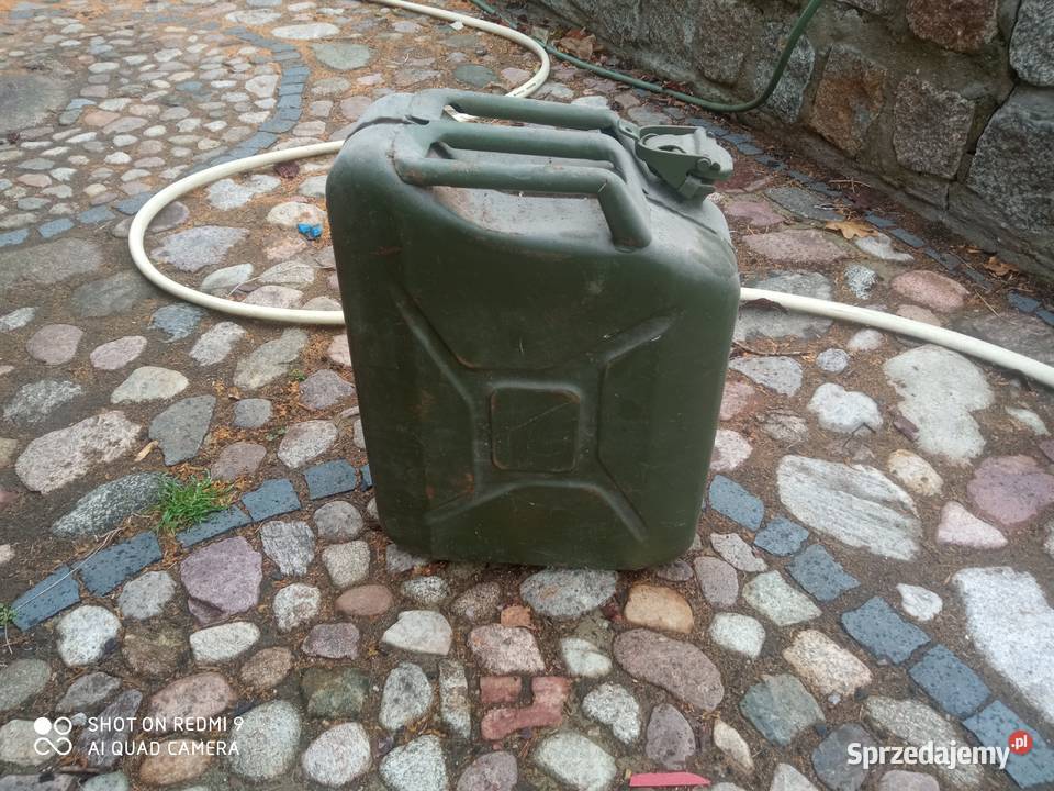 Kanister 20l metalowy lubuskie sprzedam