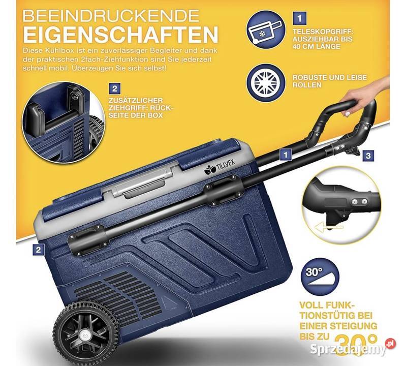 Lodówka turystyczna kompresowa 60 l chłodzi i Piwniczna-Zdrój sprzedam