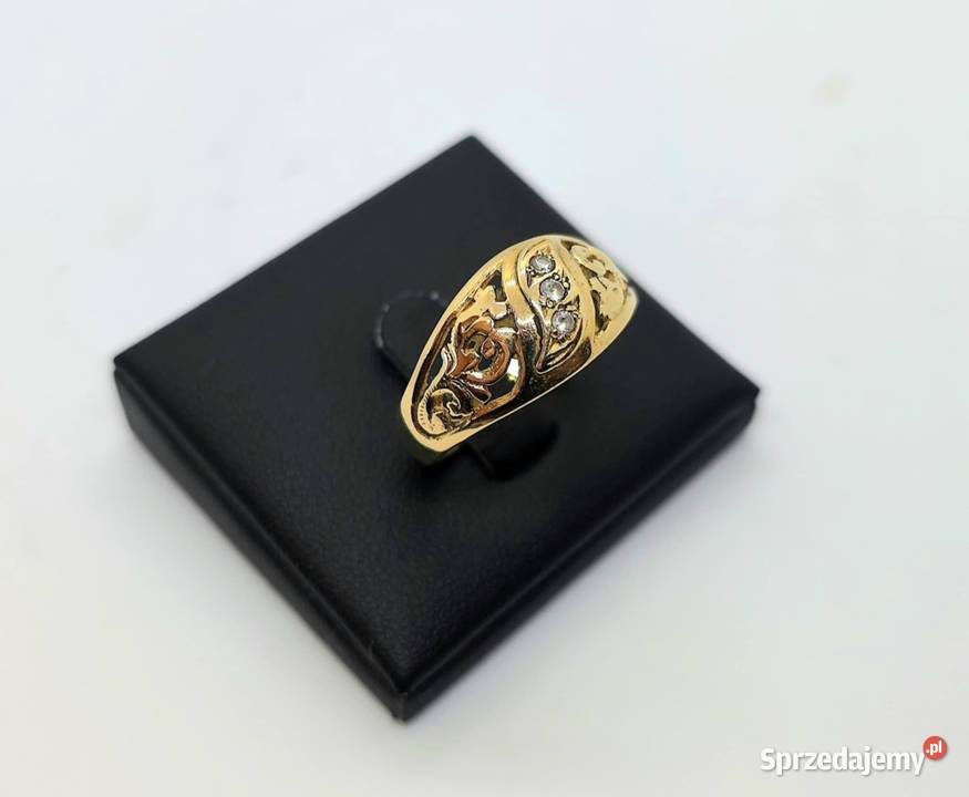 Złoty pierścionek próby 585 357g Rozmiar 26