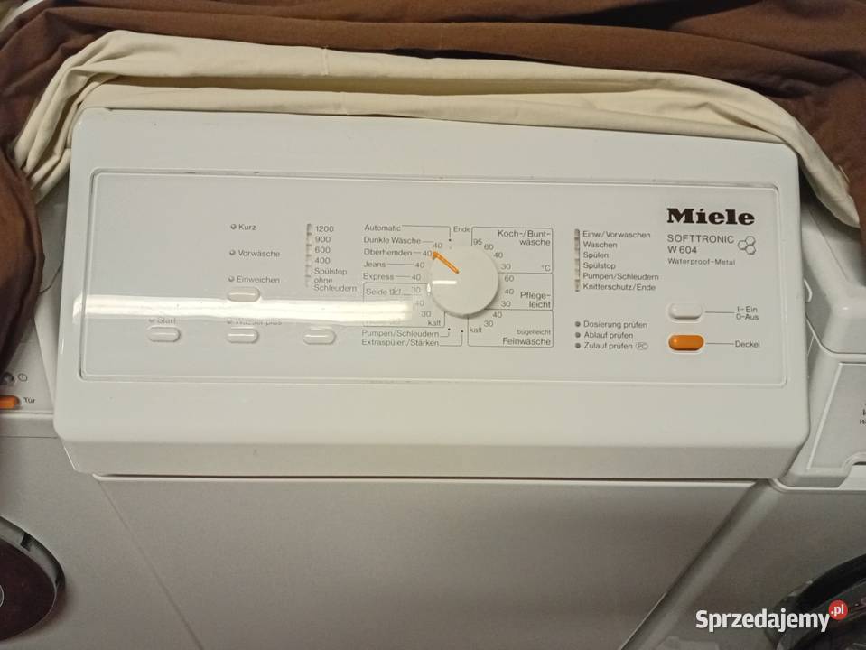 Pralka Miele wsad góra wolnostojące Nowa Sól sprzedam