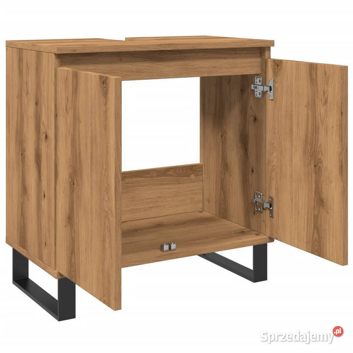 Szafka łazienkowa dąb artisan 58x33x60 WM857221 Pozostałe Warszawa
