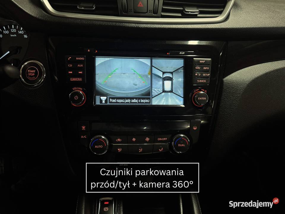 2014 Nissan qashqai tekna 360 kamera panorama Toruń