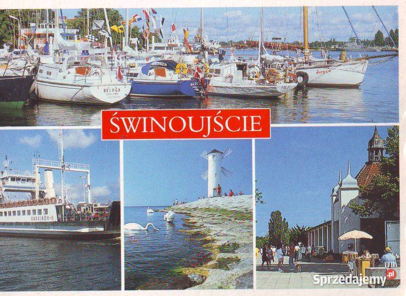 Kart Pocz Świnoujście widoki Gliwice