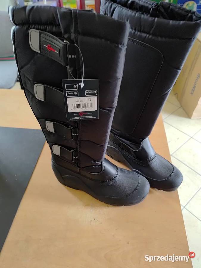 Buty termiczne classic rozmiar 37 czarne