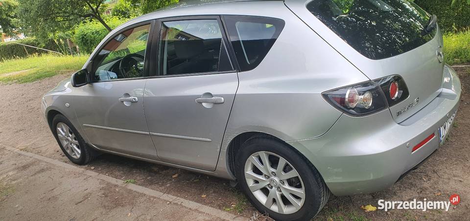 Mazda 3 BK 16 2007 w Fajnym stanie welurowa tapicerka zachodniopomorskie Myślibórz