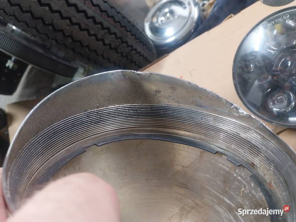 Arlen Ness chopper Big Dog lampa przednia Domaniów