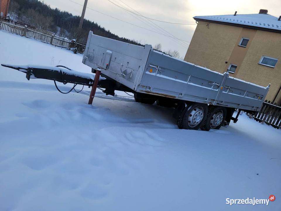 Przyczepa ciężarowa zarejestrowana podlaskie Zambrów sprzedam