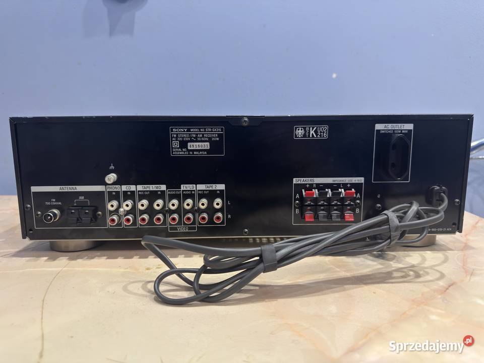 SONY Stereo Receiver STRGX315 sprzedam