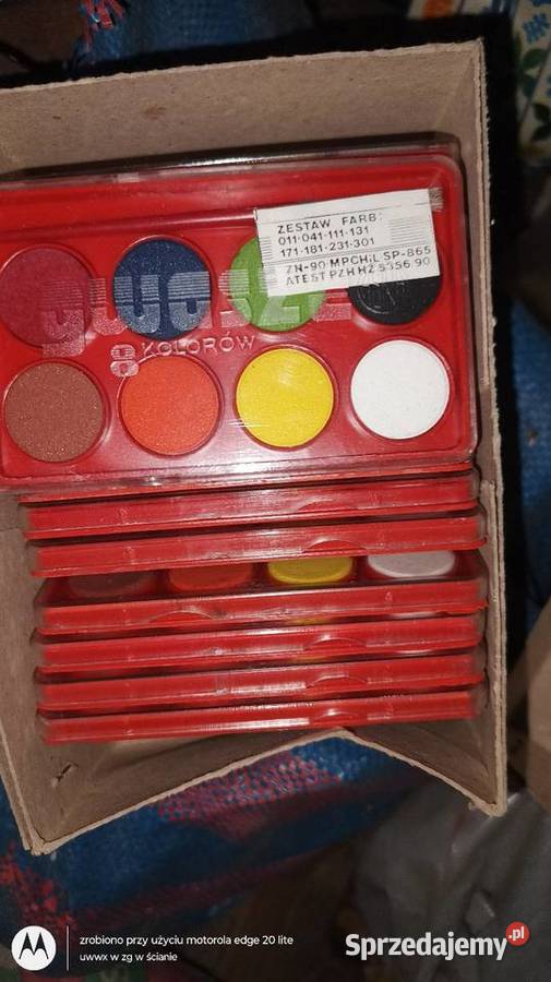 Farby plakatowe gwasze wysyłka lubelskie Włodawa