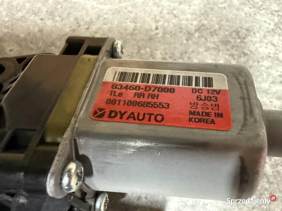 Silniczek opuszczania szyby Hyundai Tucson 3 Kolbuszowa Dolna