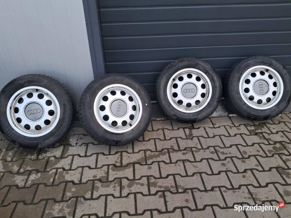 Felgi z oponami audi a3 8l Motoryzacja Trawniki sprzedam
