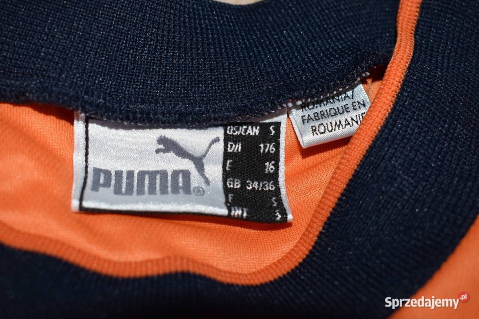 Pomarańczowa Koszulka Sportowa Puma rozmiar S Stargard