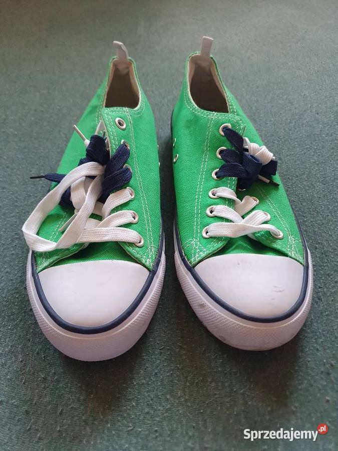 NOWE Tenisówki buty tenisowe IN EXTENSO zielone