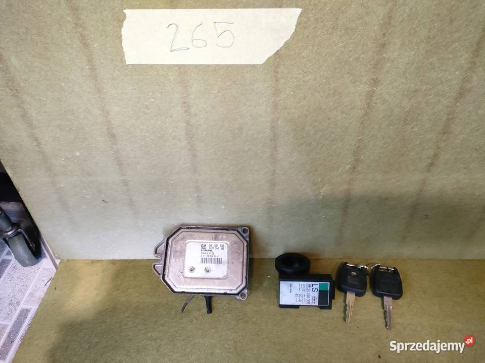 Zestaw Startowy ECU OPEL Astra G Zafira A 18 Gdynia sprzedam