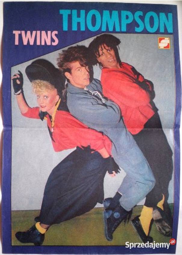 PLAKATY THOMPSON TWINS WYPRZEDAŻ ŚWIAT PLAKATÓW Bydgoszcz