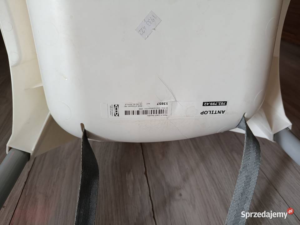 Krzesełko do karmienia Ikea sprzedam