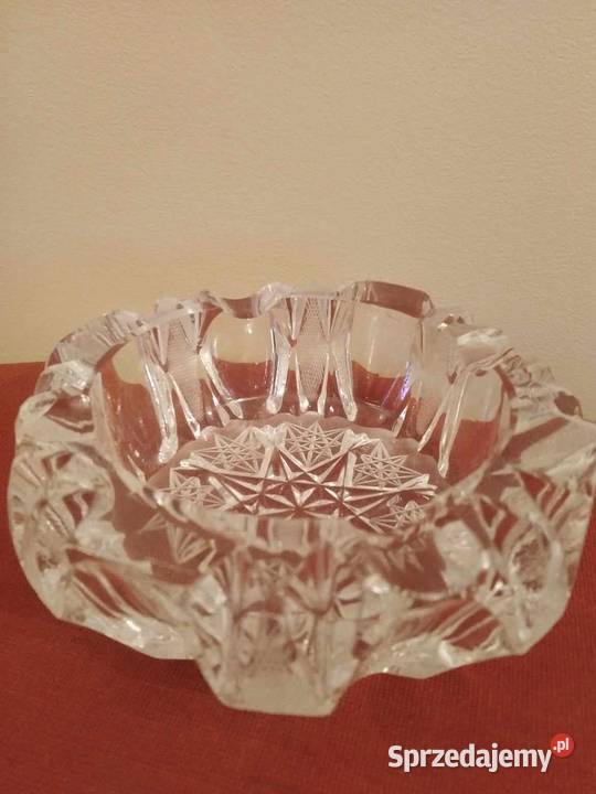 Duża Popielnica Kryształowa Bolesław PRL dolnośląskie