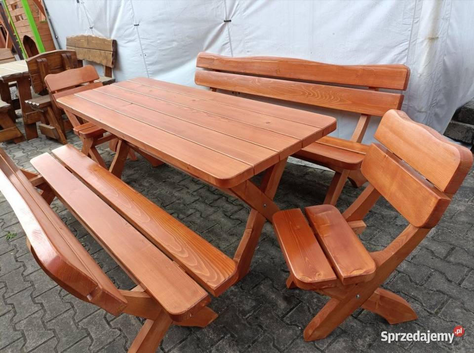 Meble Ogrodowe Lakierowane PRODUCENT Trzebunia