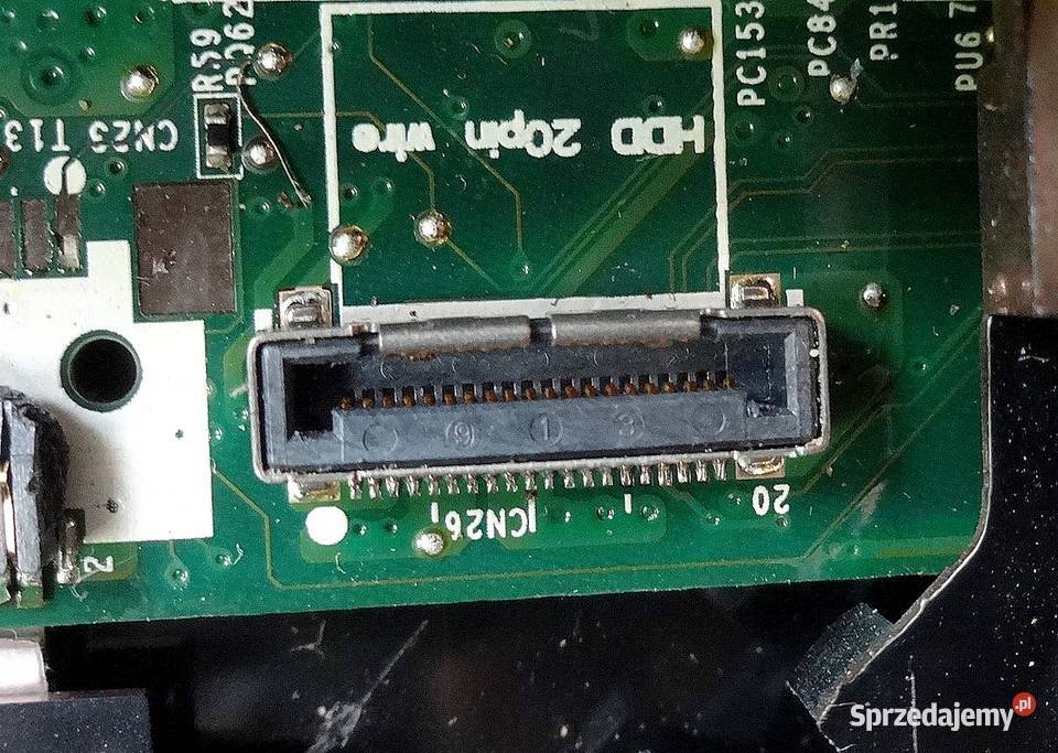 Laptop HP dv61110ew niekompletny uszkodz WiFi