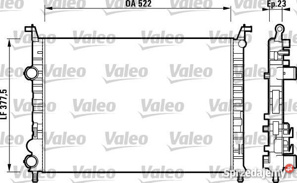 FIAT ALBEA 02 CHŁODNICA CIECZY NOWA VALEO 732948 chłodnice Pruszków sprzedam