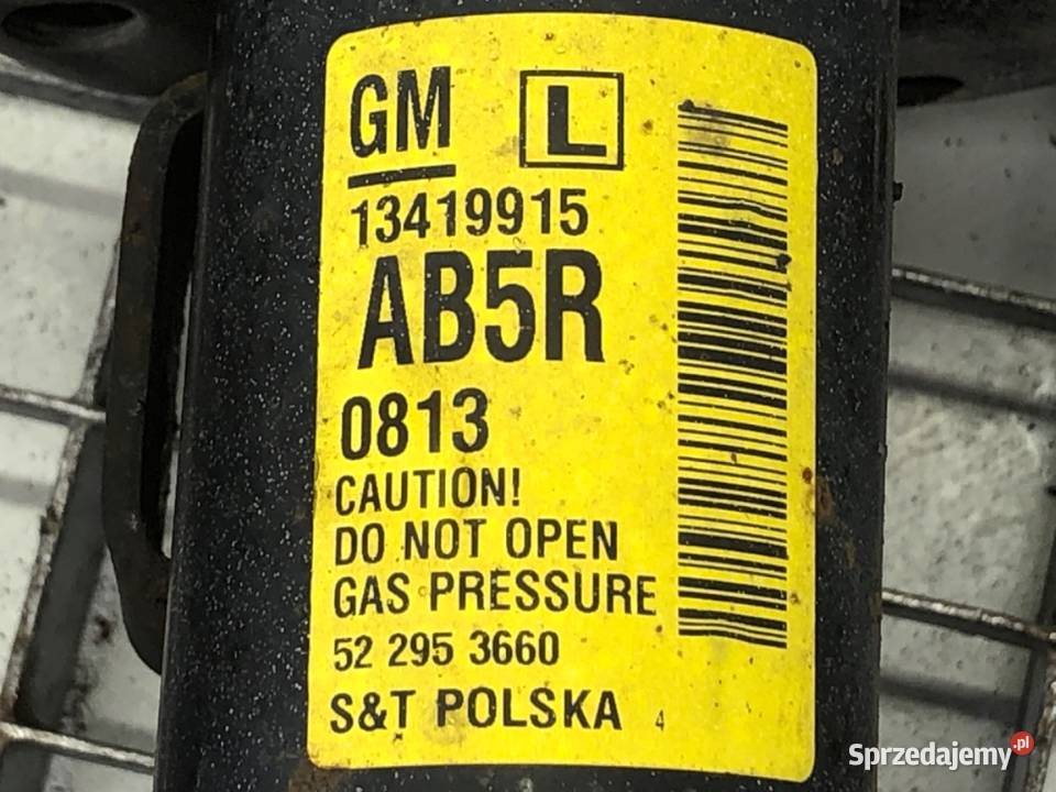 AMORTYZATOR LEWY PRZÓD ZE SPRĘŻYNĄ OPEL ZAFIRA C