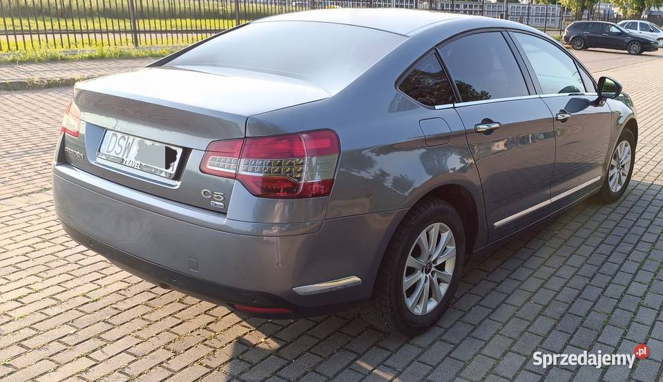 Citroen C5 16 eHDI 2010 Lift dolnośląskie Kłodzko sprzedam