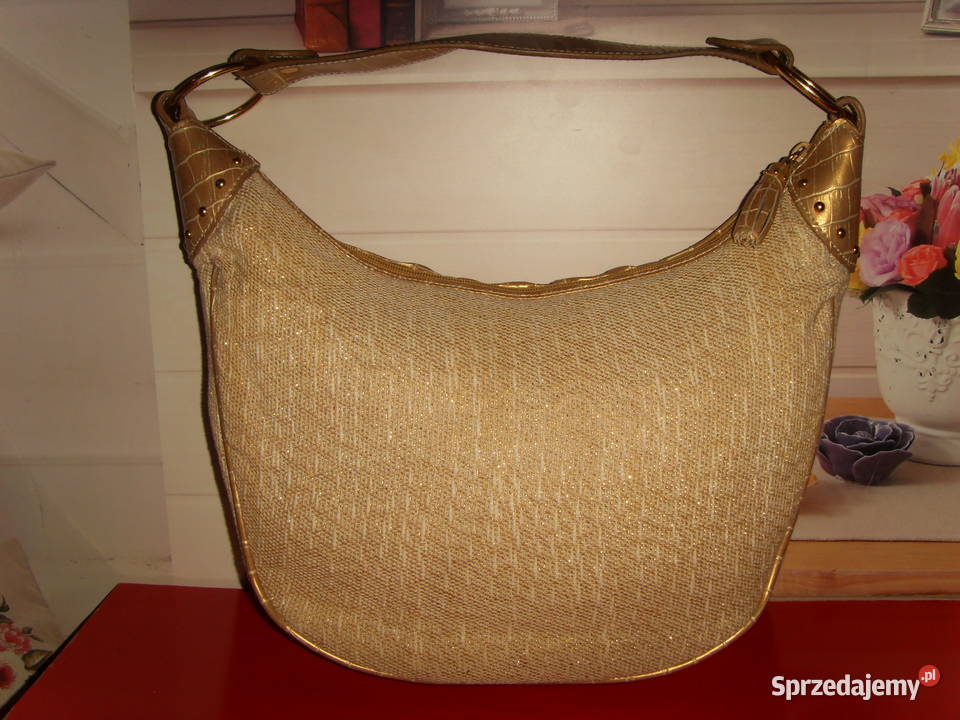 TOREBKA DAMSKA NOWA BEŻOWA CLAMERICA WROCŁAW
